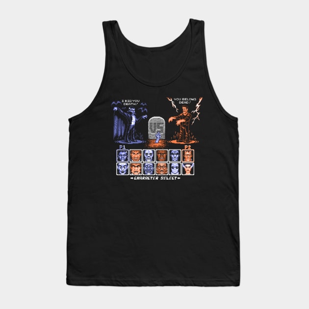 Universal Monster Fighter Tank Top by Punksthetic